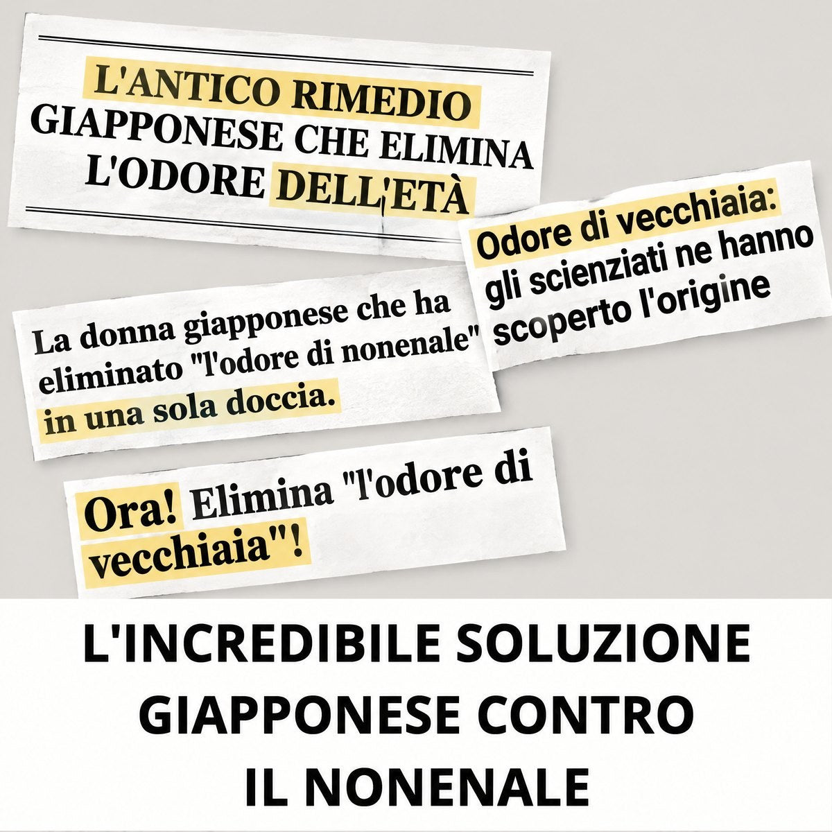 L'incredibile soluzione giapponese contro il nonenale